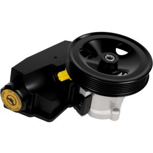 20-38771 Power Steering Pump with Pulley Fits for Cherokee XJ Wrangler TJ L6 4.0L Replacement 52087871, 2038771