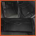 Custom Fit Floor Mats for Ford Expedition 7 Seats/Captain Seat 2018-2024, All Weather TPE Floor Liners with Trunk Mat & Backrest Protectors, Odorless Full Set Interior Accessories