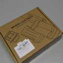 Orion Motor Tech M14x1.5 Lug Nuts Black with Spline Tuner, XL 2 inches Length Conical Wheel Nut, Compatible with Chevy GMC Ford Cadillac Lincoln SAAB Saturn Silverado 1500 Savana, Set of 24