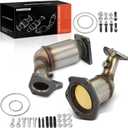A-Premium Front 2-PC Catalytic Converter Kit Direct-Fit Compatible with Nissan Altima 2007-2018, Murano 2009-2019, Pathfinder 2013-2019, Quest 2011-2014 & Infiniti QX60, JX35, 3.5L, EPA Compliant
