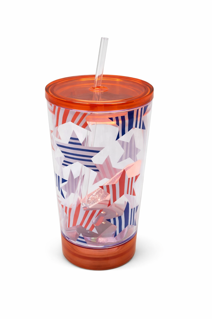 Luum Glo & Go Led 18 Oz Tumbler Stars