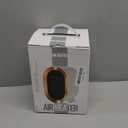 Indoor Electric Portable Space Heater, 1200W Personal Desk Heater, Fast Quiet Heating Ceramic for Large Room,Bedroom and Office Use (White)