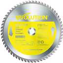 Evolution Power Tools 12BLADESS Stainless Steel Cutting Saw Blade, 12-Inch x 80-Tooth, Yellow