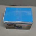 EasyPAG Mesh Desk Organizer with Drawer Multi-Functional Pen Holder Stationery Organizer for Office School Supplies 6 Compartments Dorm Organizers and Storage for Desk, Blue