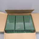 12 Packs Floral Foam Cage Rectangle Flower Cage Holders with Floral Foam Floral Arrangement Supplies for Fresh Flowers, Home Weeding Decorations, 11.8 x 4.3 x 3.1 Inches