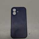 Miracase Magnetic for iPhone 17 Case, Compatible with MagSafe, Integrated Silicone Camera Control Cover, 3.0mm Thicken Shockproof Drop Protection Phone Case for 17,Dark Blue