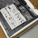 Laptop Desk Removable and Adjustable Height Table for Bedroom Bedside Table Lazy Sofa Table Minimalist Office Desk Home Student Writing Desk Desk, Small Standing Desks with Storage TV Tray Table.Black