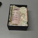 Best Friend Birthday Gifts for Women, Friendship Gifts for Women, Unique Birthday Valentines Day Gift Ideas for Her, Friends Female, Besties, BFF Ceramic Marble Coffee Mug Gift Box Printed Gold 14 oz (Pink)