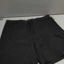 Men's Slim-Fit 7" Chino Shorts (33, Black)