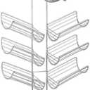 iDesign Steel Hanging Shower Caddy, The Verona Collection  25 x 14 x 4, Silver