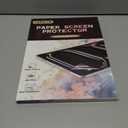 [2 PACK] Paper Screen protector for iPad Pro 13 inch 2025/2024 + [2 Pack] Replacement Tips for Apple Pencil, Anti-Glare Matte Paper Textured PET Film for Drawing, Writing Like on Book, Easy Application Tray