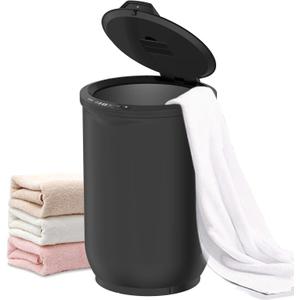 Ultra Large Capacity Towel Warmer, Rapid Heating with Timer, One-Button Digital Display Control, Safety Lock, Gifts for Him & Her, Auto Shut-Off, Fits 2 Large, Blanket, Bathrobe, Black