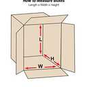 BOX USA Small Shipping Boxes 10"L x 10"W x 6"H (25-Pack) - Small Corrugated Cardboard Packaging Boxes for Shipping, Packing, Moving, and Storage at Home, Office, or Business