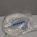 Pangda 30 ft Dog and Cat Cord Protector Flexible Cable Sleeve 2 mm Thick 1/2 Inch Diameter Wire Cable Sleeve Tubing for Pets PVC Electric Wire Cover Cord Protector for USB Charger Audio(Clear)