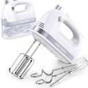 Lord Eagle Hand Mixer Electric 400W, 5 Speed handheld Mixer, Baking Cake Egg Cream Food Beater, Turbo Boost/Self-Control Speed + Eject Button