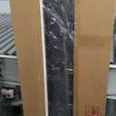 TRAHOME Full Length Floor Mirror 56"x15", Standing Mirror with Aluminum Frame, Large Body Mirror for Bedroom, Living Room and Bathroom, Black