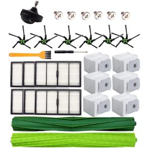 Replacement Parts Compatible for IRobot Roomba S Series S9 (9150) S9+ S9 Plus (9550) Robot Vacuum Cleaner Accessories (23 Pack Replacement Parts Accessories)