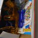 JOYIN 207Pcs Glowing Marble Run, Construction Building Blocks Toys with 5 Glow in The Dark, STEM Toy for Boys and Girls, Educational Toy, Gift for Christmas