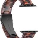 Light House Apple Watch Bands-Fashion Lightweight Resin iWatch Bands for Women Men 38mm/40mm/41mm/42mm(Series 11 10), 49mm/46mm/45mm/44mm/42mm(S 3 2 1), Compatible with Apple Watch Series 11 SE 10 9 8 7 6 5 4 3 Ultra