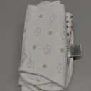 5-Pack Muslin Burp Cloths Baby Boy, Girl - Very Absorbent Baby Burp Cloth Rags, 8-Layers Viscose Derived from Bamboo Cotton Muslin Towel, Super Soft Spit Up Rags, No Shrink Washcloths (Sweet Charm)