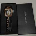 Men's Wooden Watch Lightweight Wooden Mens Watches Analog Quartz Wood Watches for Men