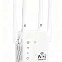 2026 WiFi Extenders Signal Booster for Home, 1200Mbps Dual-Band 5GHz 2.4GHz Signal Long Range Up to 10000 sq. ft & 50 Devices (4 Antennas)