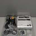 Retro-Bit Retro Duo 2 in 1 Console System - for Original NES/SNES, & Super Nintendo Games - Silver/Black