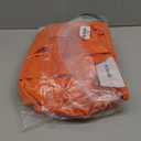 ZESICA Women's Summer Strapless Bodycon Maxi Dress 2026 Ribbed Knit Backless Floral Tube Cocktail Party Long Dresses,Orange,X-Large