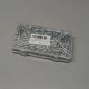 2 x ‌400 Pcs Double-Headed Skirting Nails - Seamless & Invisible Installation Screws for Baseboards, Trim and Solid Wood with Included Specific Sleeve Tool