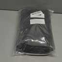 NeColorLife Ottoman Cover Square Velvet Ottoman Slipcover Thick Stretchable Footrest Stool Covers with Elastic Band for Ottoma(Small Size,Dark Grey) (S Length:27"-30",Width:27"-30")