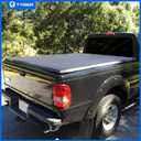 Tyger Auto T3 Soft Tri-fold Truck Bed Tonneau Cover Compatible with 1982-2013 Ford Ranger; 1994-2010 Mazda B-Series | Fleetside 6' Bed | TG-BC3F1022 | Vinyl