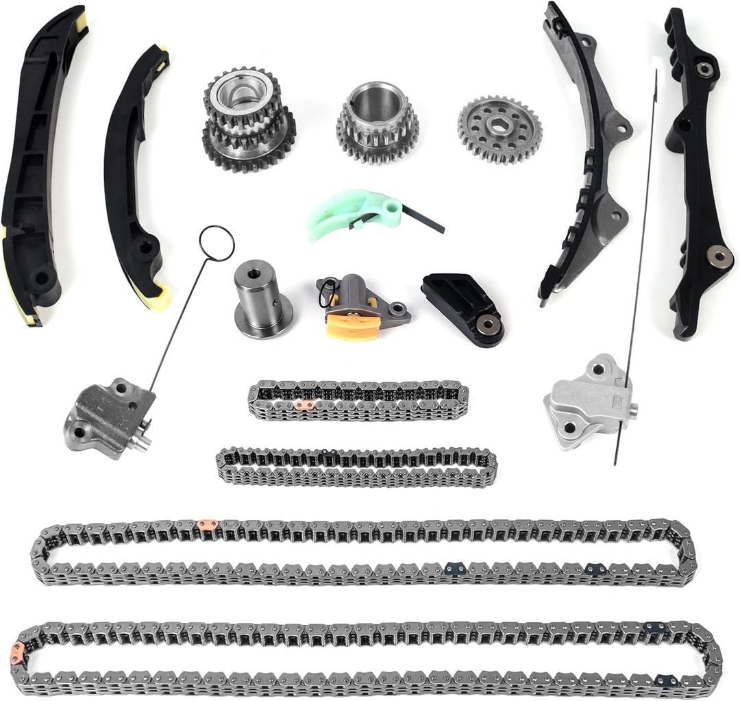 3.6 Pentastar Timing Chain Kit, Compatible with 2011-2016 Jeep Grand Cherokee/Wrangler, Dodge Charger/Durango/Grand Caravan, Chrysler 300, RAM 1500 3.6L V6