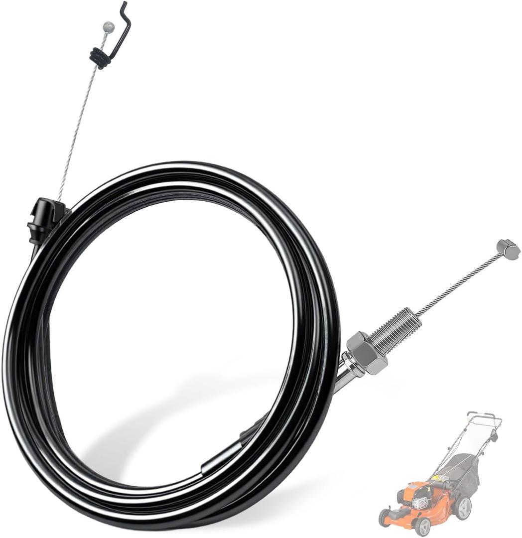 21'' Lawn Mower Drive Control Cable Throttle Cable Compatible with Husqvarna Mower L421P LC121FH LC221A LC221AH LC221FH LC221R Pou-LAN P160RWD PR675AWD and Redmax CWP21 Replace#: 587421102