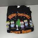 Peanuts Charlie Brown Merry Christmas Carol Long Sleeve T-Shirt M