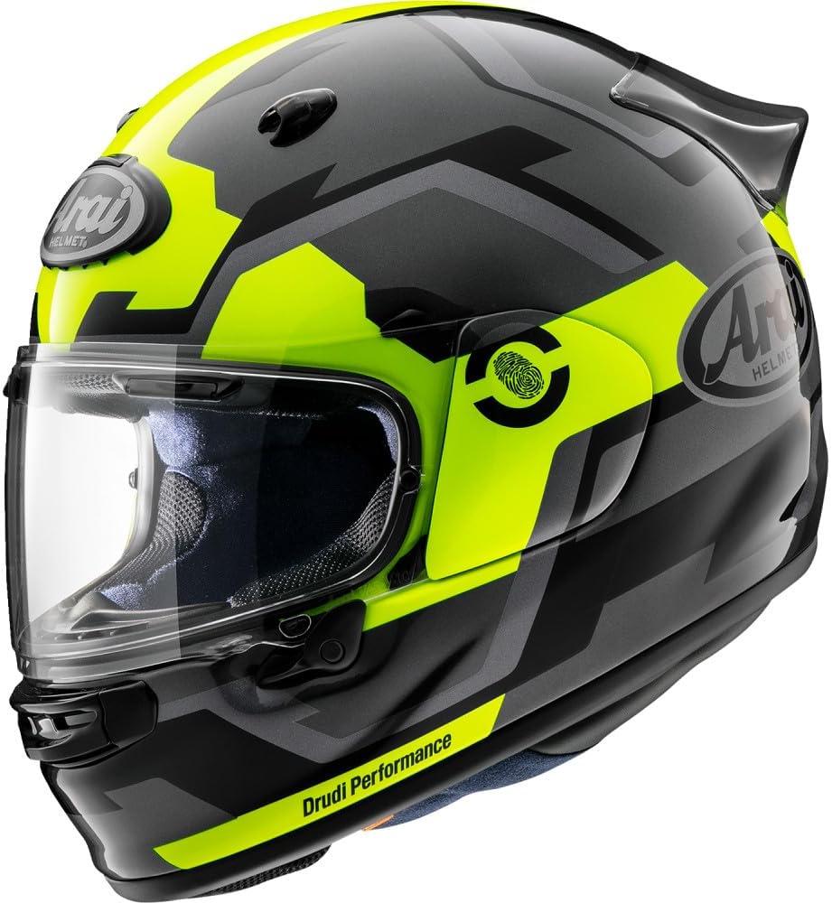 ARAI 0101-16063 Contour-X Helmet - Face - Fluorescent Yellow - Medium Snell M2020D