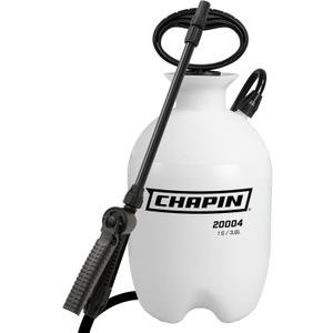 Chapin 20004 Pump Sprayer, 1Gallon SureSpray Translucent Tank with an Easy Fill FunnelTop Opening, Adjustable Cone Nozzle & 34" Long Reach Hose, Used for Fertilizer, Pesticides, Weeds & Pests