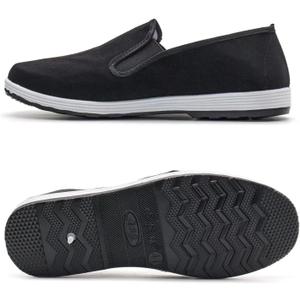 Kung Fu Shoes Slip-On Martial Arts Loafers & Driving Shoes with Rubber Sole