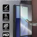 STORMTAL Leather Designed for Samsung Galaxy Z Fold 7 Case with [Hinge Protection] [Built-in Screen Protector] [Kickstand] All-Inclusive Protective Phone Cover for Galaxy Z Fold 7 2025
