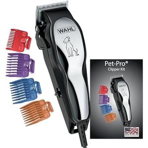 Wahl USA Clipper Pet-Pro Dog Grooming Kit - Electric Corded Dog Clipper for Dogs & Cats with Fine & Medium Coats - Model 9281-210