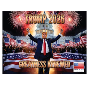 Greatness President Trump Calendar 2026 Wall Donald Trump Gifts | American Made In The USA