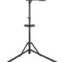 Pro Stand Plus Bike Rack - Heavy-Duty Telescoping Bicycle Stand with Tool Tray, Rotating Clamps, and Adjustable Handlebar Rod by RAD Cycle (Black)