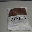 ZESICA Fall Cocktail Dresses for Women 2026 Long Sleeve Elegant Semi Formal Party Bodycon Slimming Business Casual Midi Dress,Brown,Large