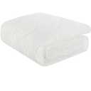 NTBAY Down Alternative Toddler Comforter, Lightweight and Warm Solid Color Baby Crib Quilted Blanket, 39x47 inches, White