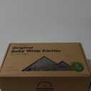 KeaBabies Baby Wrap Carrier - All in 1 Original Baby Carrier Newborn to Toddler Sling, Easy to Wear, Hands Free Bonding, Lightweight, Breathable Infant Wraps (Copper Gray) (One Size (Pack of 1), Copper Gray)