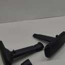 Replacement Adjustable Arms Armrest Pair Upright Bracket with Pads Fits Most Gaming Chairs (4D)