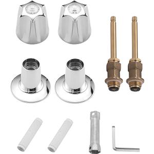 Ultrimkit Bathtub& Shower 2Handle Remodel/Rebuild Trim Kit Replacement for Price Pfister Verve, Chrome