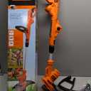 BLACK+DECKER Weed Wacker with Auto Feed, 14-Inch 2 in 1 String Trimmer Lawn Edger, Powerful 6.5-Amp Lightweight Electric Weed Eater (BESTA510)
