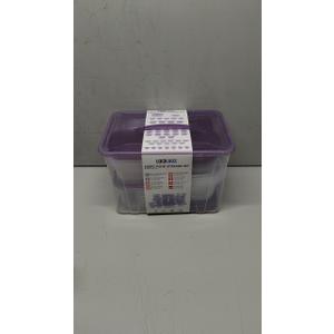 LOCK BOX 100pc Food storage set