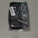 Diodrio 2 Pack Belt Pouches for Men Women YKK Zippers, EDC Tactical Pouch Bag for Men, Admin Pouch, Waist Pack for Hiking Traveling, Water Proof, Black