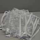 15-Pack Clear Vinyl Zippered Storage Bags 15 x 18 x 4 Inch